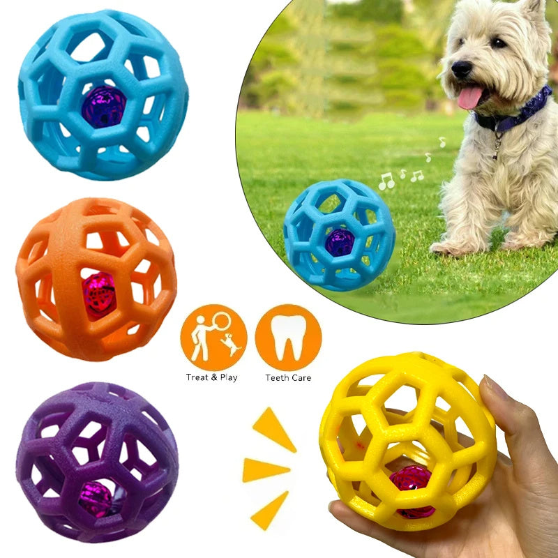 Dog Chew Ball Toy TPR Pets Interactive Training Toys For Small Large Dog Teeth Cleaning Molar Supplies Outdoor Pets Ball Toy